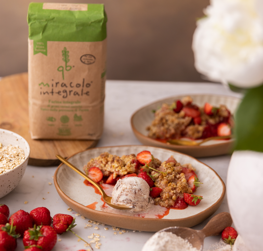 Crumble di fragole