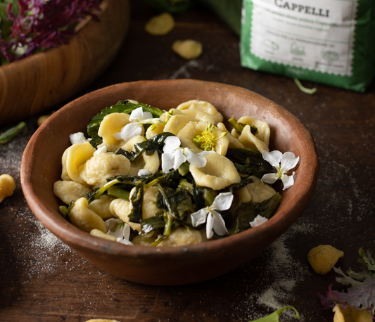 Orecchiette con erbette primaverili