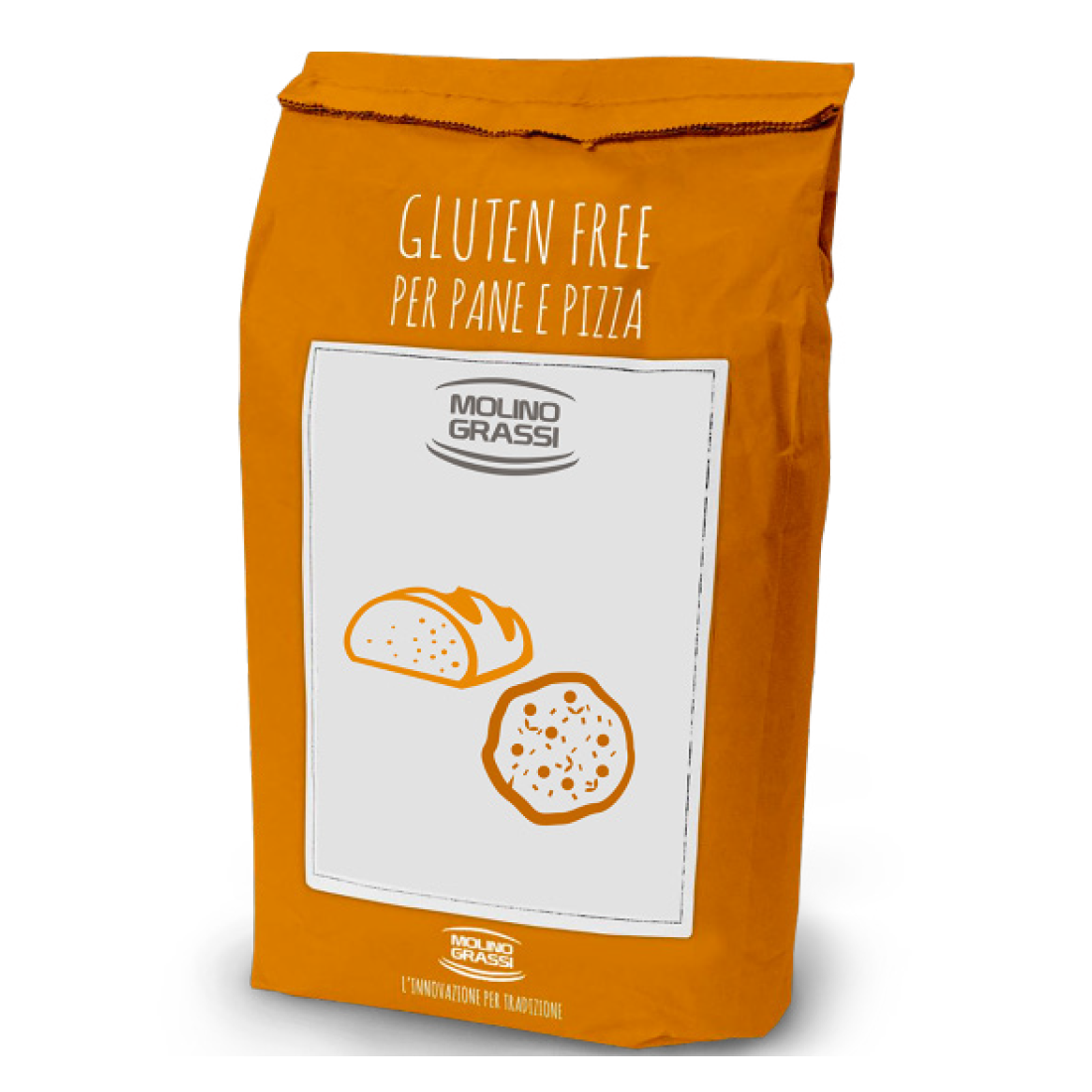 Preparato gluten free per pane e pizza