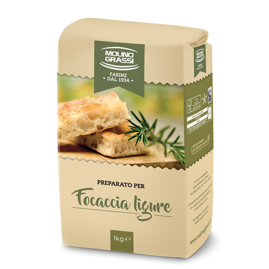 Miscela per Focaccia ligure