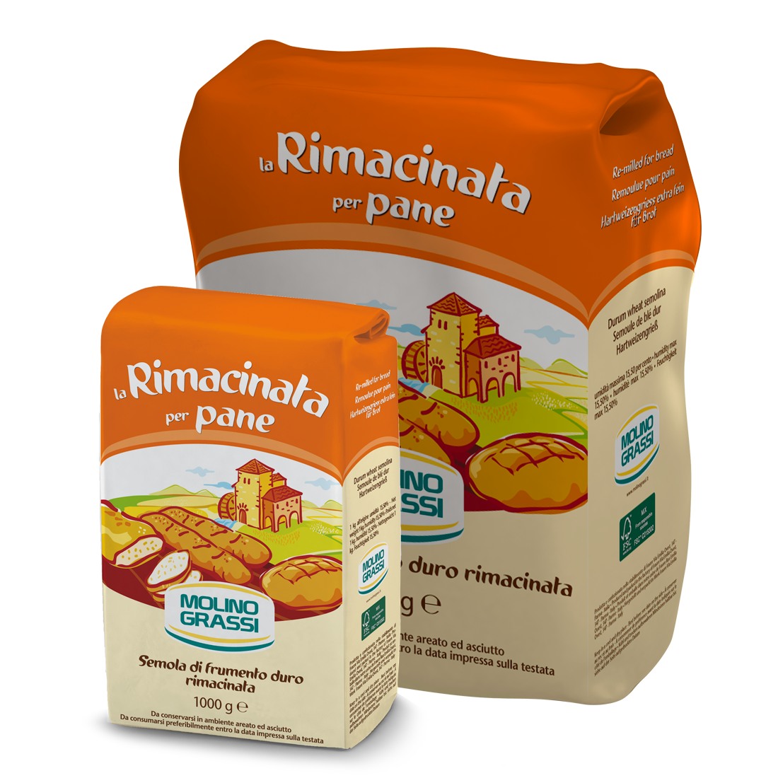 Semola Rimacinata per pane