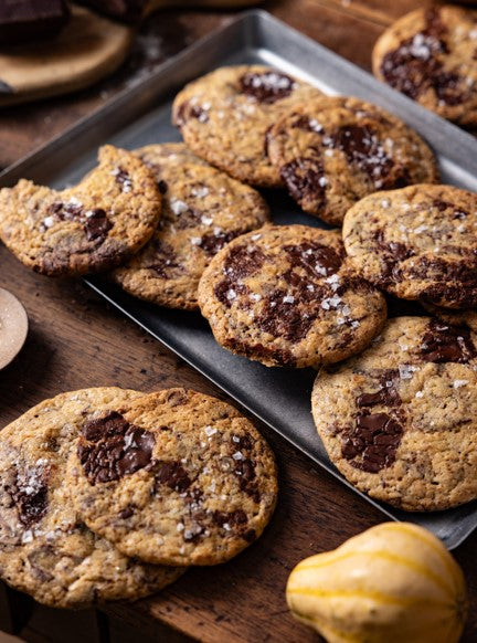Cookies al Burro Nocciola e Zucca